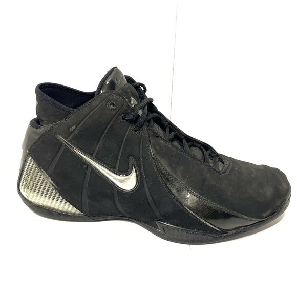 Nike Air Mens Shoe 12 Black Total Max Uptempo Rare 2005 312765-001 - Picture 8 of 11